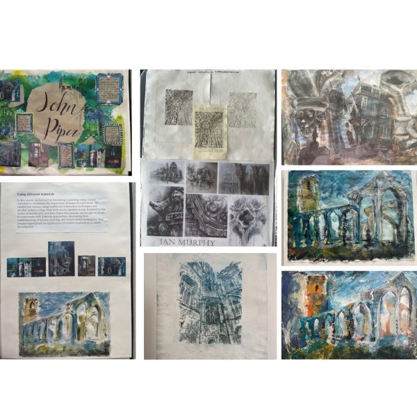GITEP Art trainees undertake mini GCSE project as part of their learning